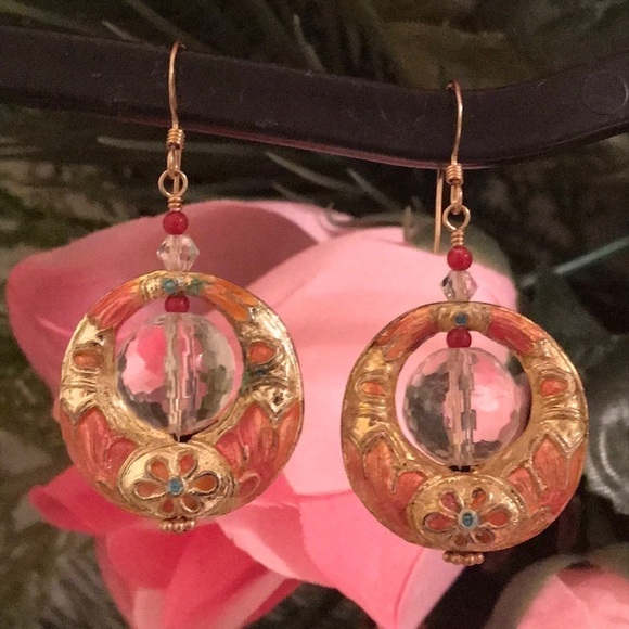 🔥ON SALE🔥3/$30🔥 💖 LA Design💖Handmade Earrings - Picture 1 of 4